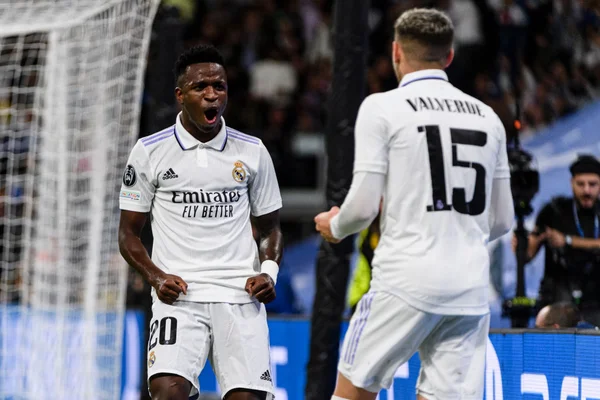 Vinicius Jr. comemora gol - Metrópoles