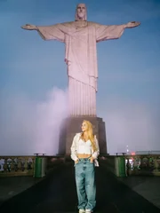 Virginia no Cristo Redentor Virginia no Cristo Redentor