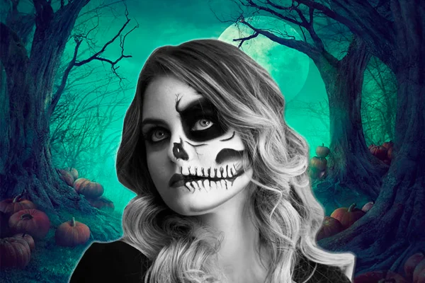 Veja como se transformar em uma caveira glamourosa para o Halloween
