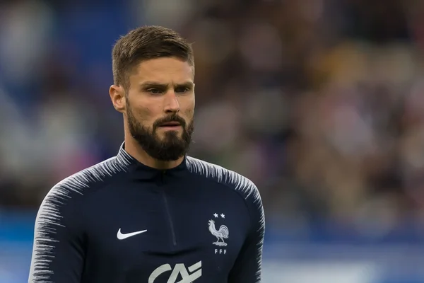 Giroud em jogo da França
