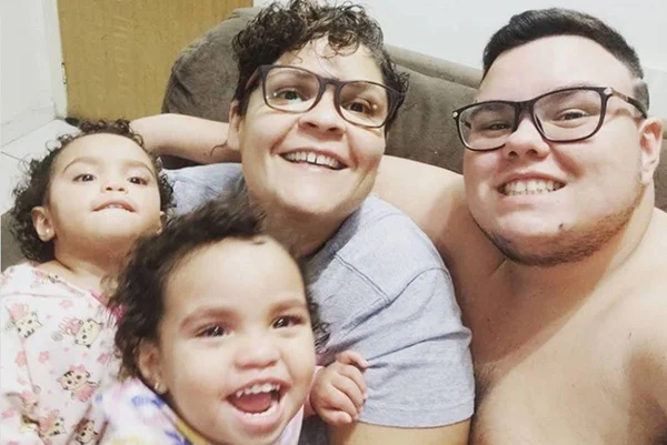 Família de Fred e Elisabeth