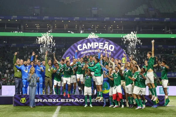 Palmeiras divulga bastidores do título do Brasileiro Sub-20; veja