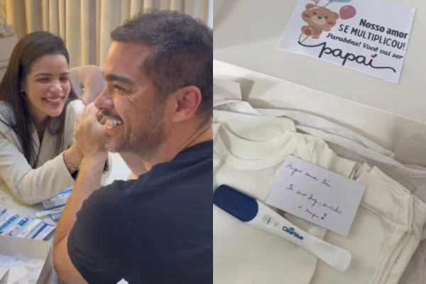 Sidney Sampaio abre o coração após revelar gravidez de Luana Sales