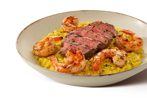 Abbraccio lança opções de risoto de camarão com carne