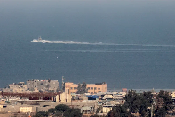 Costa da Faixa de Gaza que pode ser usada para corredor humanitário marítimo -- Metrópoles