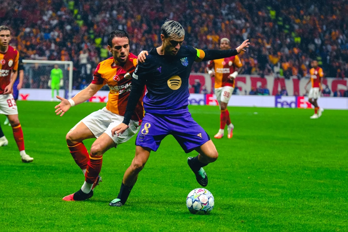 O Barcelona goleou o Galatasaray pela Champions League O Barcelona goleou o Galatasaray pela Champions League