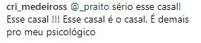 Túlio revela qual surpresa recebeu de Fátima no Dia dos Namorados - imagem 3 Túlio revela qual surpresa recebeu de Fátima no Dia dos Namorados - imagem 3