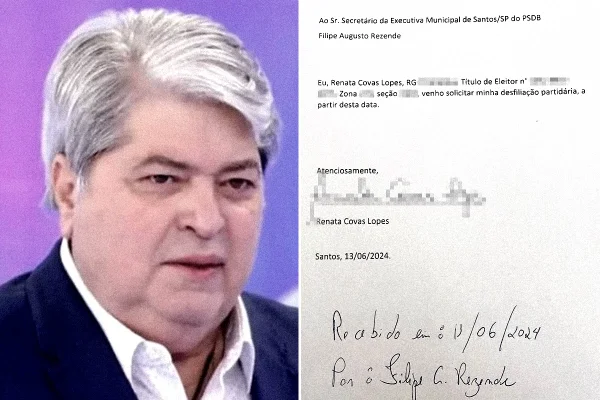 Mãe de Bruno Covas deixa PSDB no dia em que Datena se lança candidato
