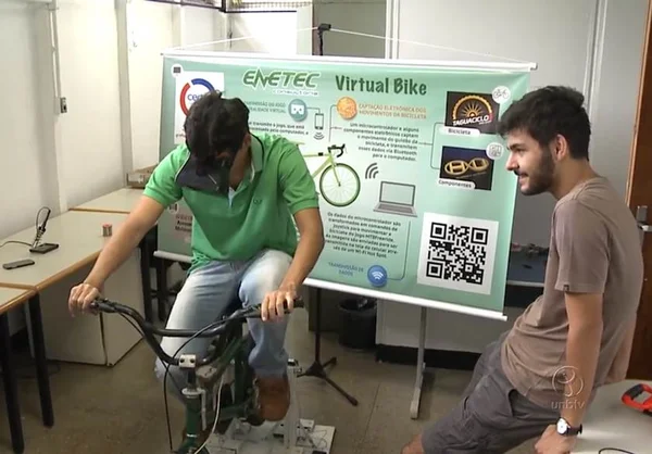 Inovação: Estudantes da UnB criam bicicleta capaz de carregar celular