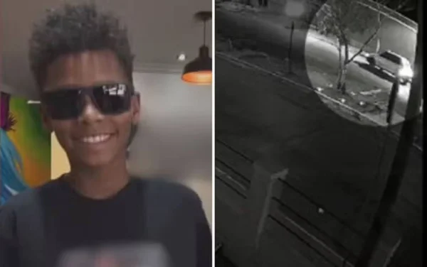 imagem colorida adolescente morto policial civil goias