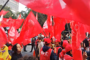 Manifestação na Avenida Paulista 