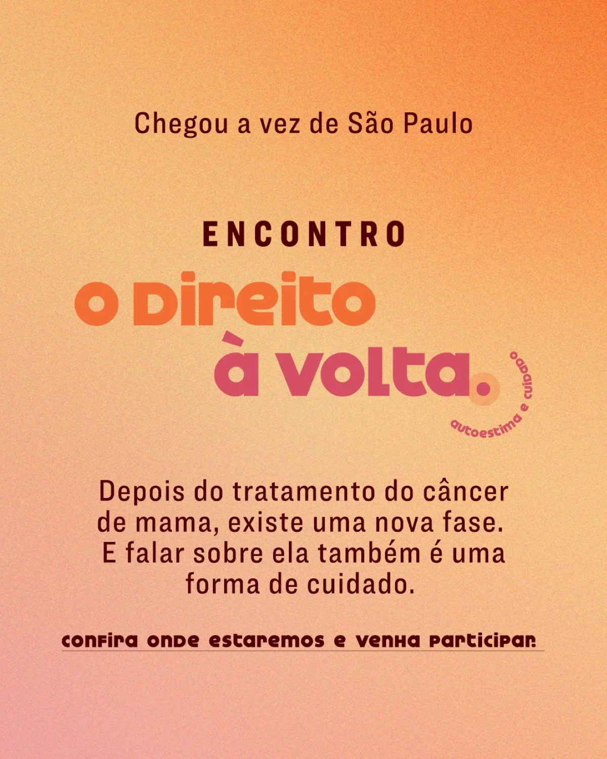 O Direito à Volta O Direito à Volta