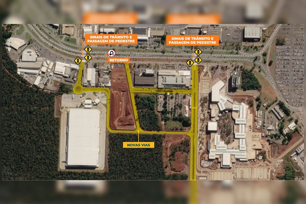 Aeroporto de Brasília terá novas vias de circulação Aeroporto de Brasília terá novas vias de circulação