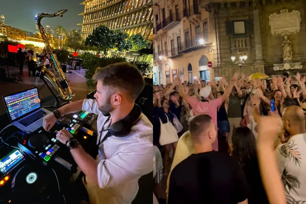 Saxofonista "para" as ruas da Itália e vira febre no verão europeu