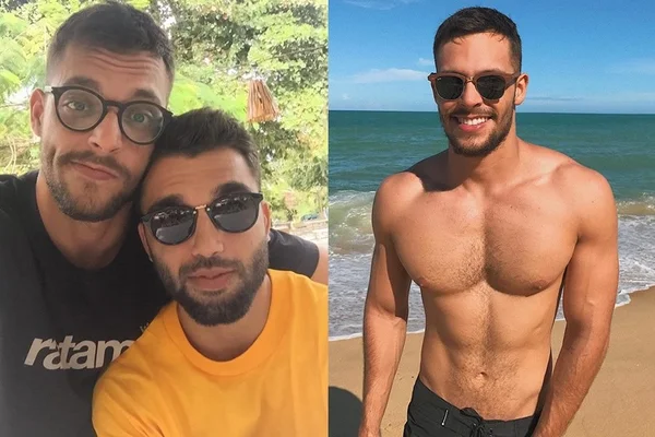 Clima de romance! Cantor Silva passa férias com o namorado na Bahia