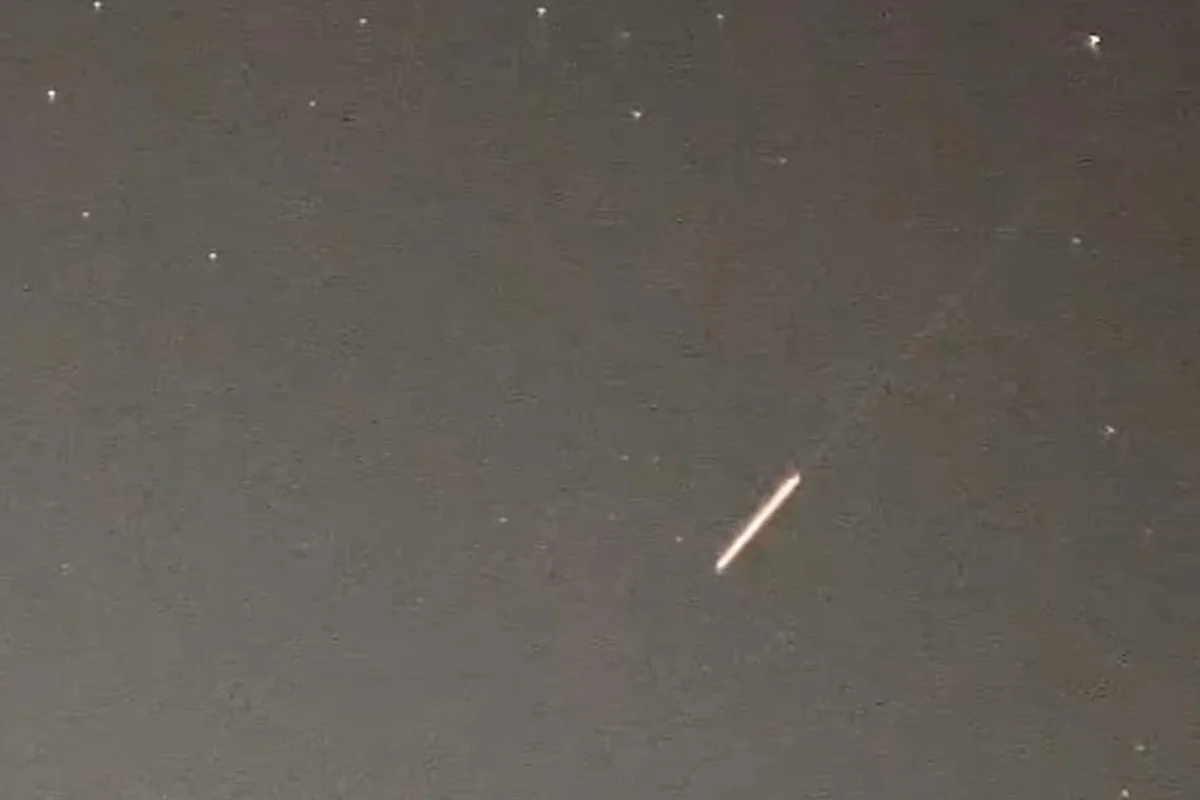 Melhor momento para visualização foi durante a madrugada Melhor momento para visualização foi durante a madrugada