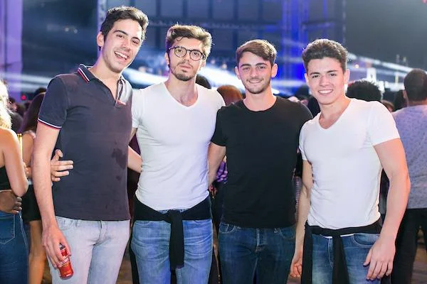 Guilherme Mascarenha, Gabriel Alberty, Pedro Poletti e Guilherme Pestana Guilherme Mascarenha, Gabriel Alberty, Pedro Poletti e Guilherme Pestana