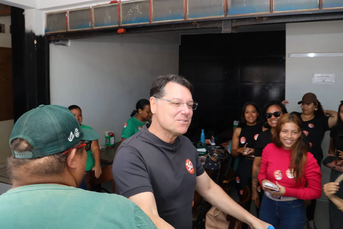 Kiko Caputo esteve em Santa Maria e se reuniu com apoiadores Kiko Caputo esteve em Santa Maria e se reuniu com apoiadores