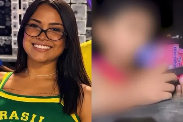 Imagem colorida, Influenciadora manda menino fazer o “L” e se recusa a comprar bala no CE - Metrópoles