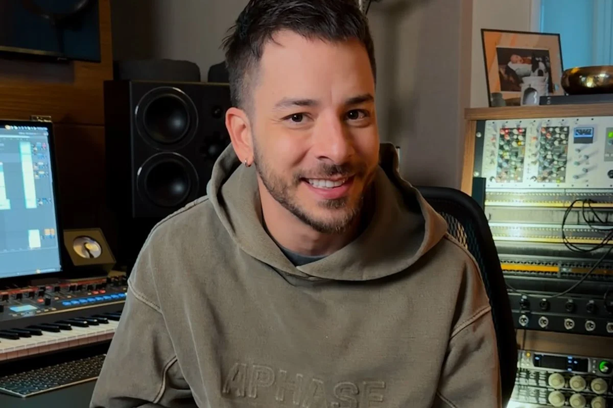 Junior Lima grava vídeo para as redes sociais Junior Lima grava vídeo para as redes sociais