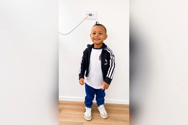 Matteo Lima Albertino, de 2 anos