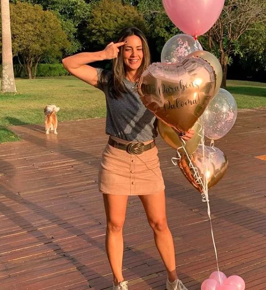 Paloma Tocci comemorou 38 anos recentemente Paloma Tocci comemorou 38 anos recentemente