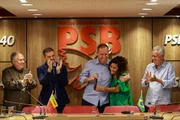 O candidato ao Governo do Distrito Federal, Ricardo Cappelli, participa de evento na sede do PSB, em Brasília, nesta quinta-feira (13) O candidato ao Governo do Distrito Federal, Ricardo Cappelli, participa de evento na sede do PSB, em Brasília, nesta quinta-feira (13)