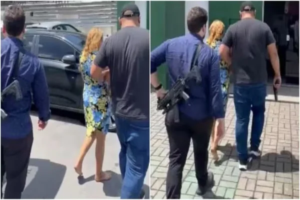 Presa por matar a filha de 1 ano, mulher ataca policial com mordidas