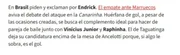 Jornal espanhol compara situação de Endrick com a de Ronaldo em 1994 - imagem 2 Jornal espanhol compara situação de Endrick com a de Ronaldo em 1994 - imagem 2