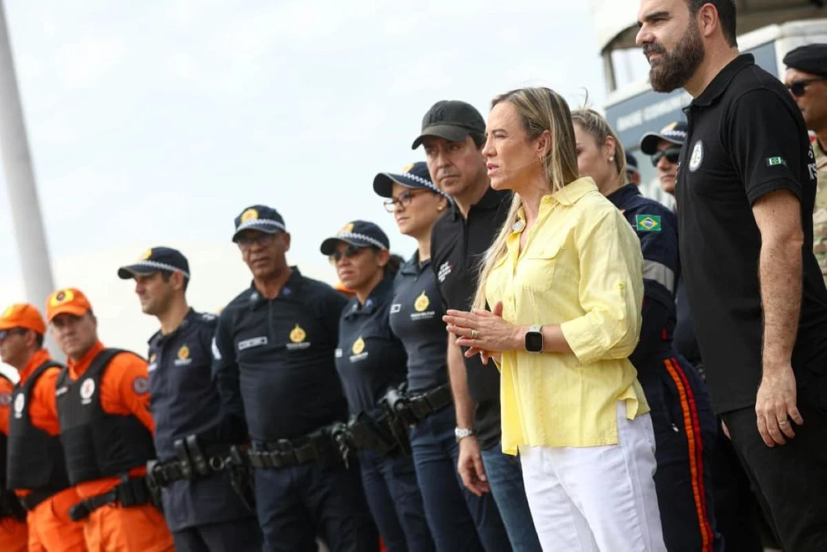 Celina Leão visita centro integrado de Segurança na Esplanada dos Ministérios Celina Leão visita centro integrado de Segurança na Esplanada dos Ministérios