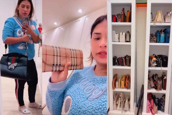 Mais de 50 peças! Saiba quanto custam as bolsas de grife de Simone