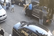 A mulher do Polo prata ainda subiu em cima do outro veículo e foi atropelada