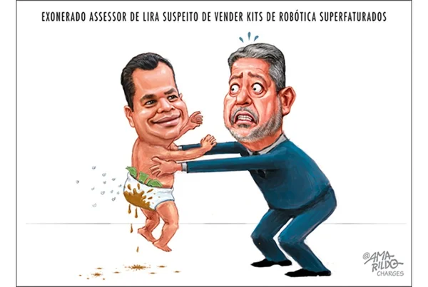 Charge do Amarildo