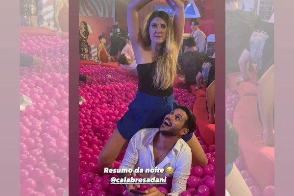 Dani Calabresa sobre Rodrigo Mussi: "Sorri com os olhos"