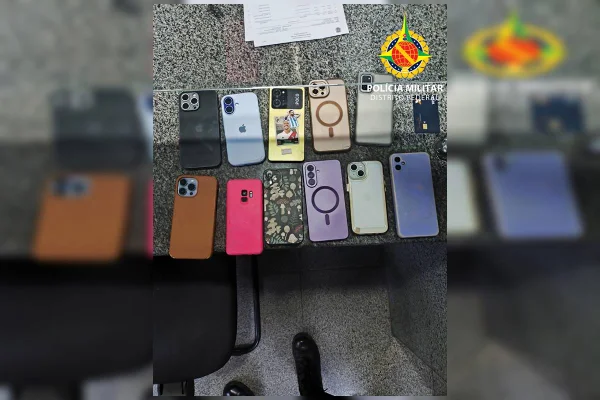 Celulares roubados Tardezinha