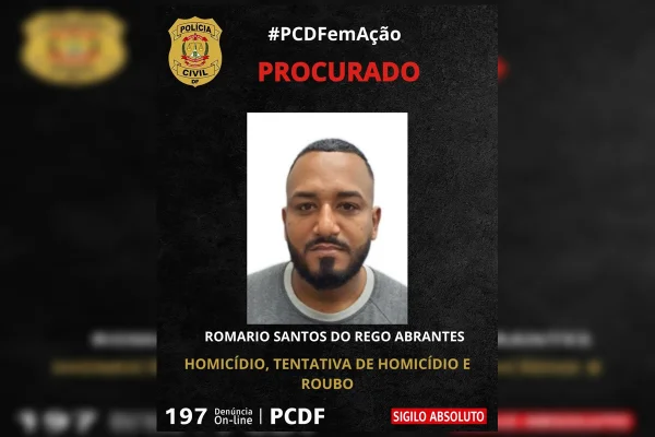 Homem que matou motociclista e esfaqueou pedestre é procurado pela PCDF