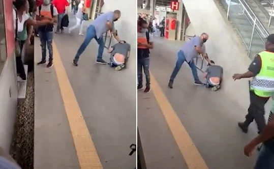 SP: passageiro aponta arma para outro durante briga em estação de trem
