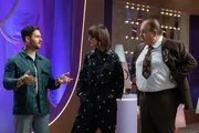 Diego Lozano, Helena Rizzo e Erick Jacquin são os apresentadores do MasterChef Confeitaria