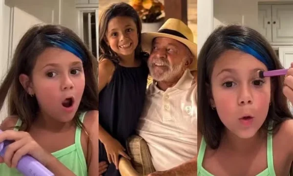 imagem colorida bisneta lula