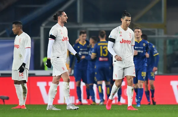 Cristiano Ronaldo marca, mas Juventus perde de virada para Verona