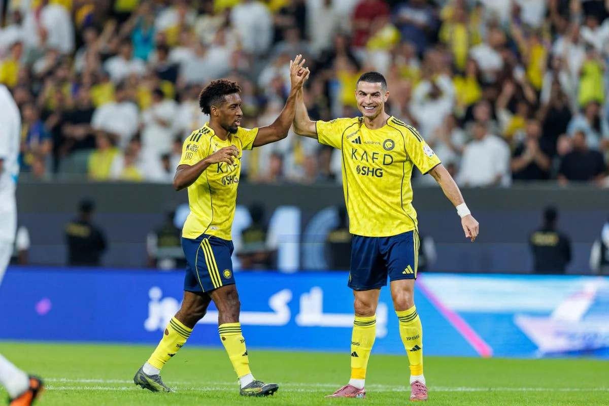 Cristiano Ronaldo jogando pelo Al-Nassr