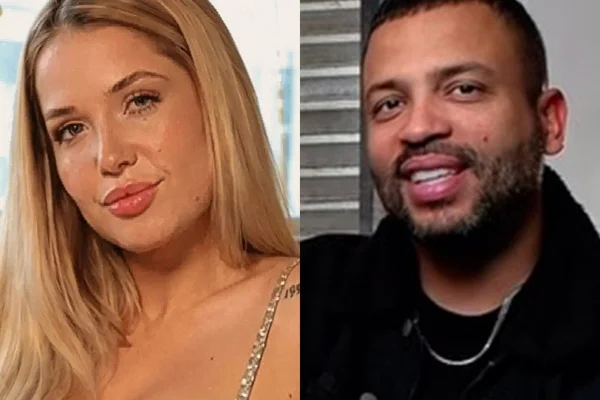 Ex-amante de Payet, Larissa Ferrari tem noitada com Projota antes de show em Santa Catarina - Metrópoles