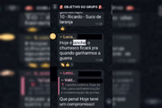 Conversas no grupo dos moradores de Vicente Pires