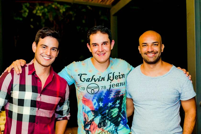 Gustavo Gontijo, Rodrigo Ferris e Lucas de Abril Gustavo Gontijo, Rodrigo Ferris e Lucas de Abril