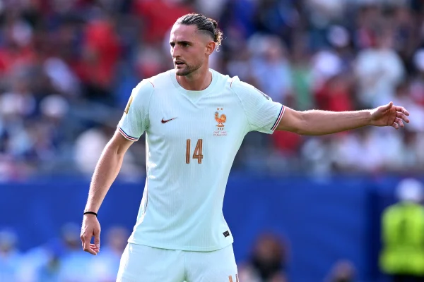 Rabiot, jogador da seleção francesa durante a Copa do Mundo