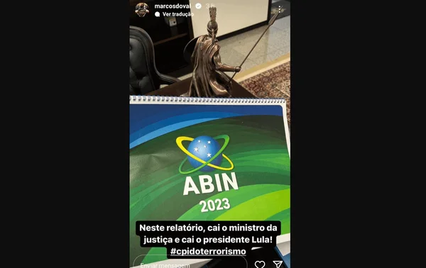 Do Val mostra calendário da Abin como se fosse “relatório” contra Lula