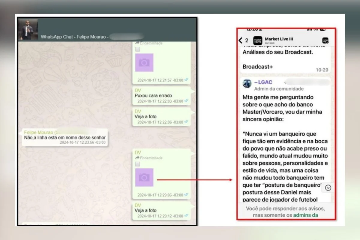 Sicário de Vorcaro perseguiu empresário na vizinhança de Silvio Santos - imagem 3 Sicário de Vorcaro perseguiu empresário na vizinhança de Silvio Santos - imagem 3