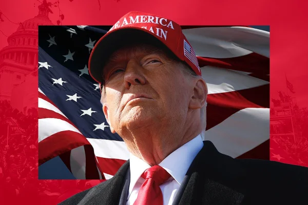 Imagem colorida de Donald Trump - Metrópoles