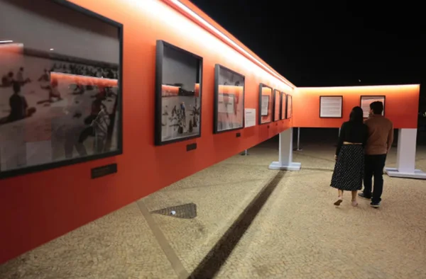 Exposição casa de chá