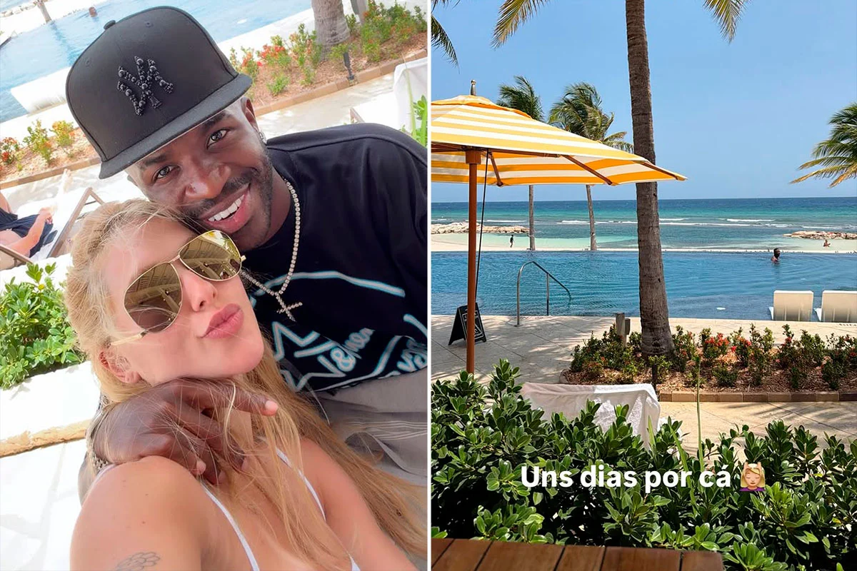 Virginia Fonseca e Vini Jr. estão na Jamaica Virginia Fonseca e Vini Jr. estão na Jamaica